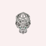 Pre-Owned Panthère de Cartier Pavé Diamond Ring in 18K White Gold - Image 3