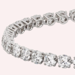 Pre-Owned Cartier Lignes Essentielles Bracelet in Platinum with Brilliant-Cut Diamonds - Image 2