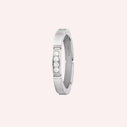 Pre-Owned Maillon Panthère de Cartier Wedding Ring with Diamonds