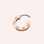 Pre-Owned Cartier LOVE Single Hoop Earring in 18K Rose Gold - Image 3