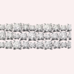 Pre-Owned Cartier Lignes Essentielles Bracelet in White Gold with Brilliant-Cut Diamonds