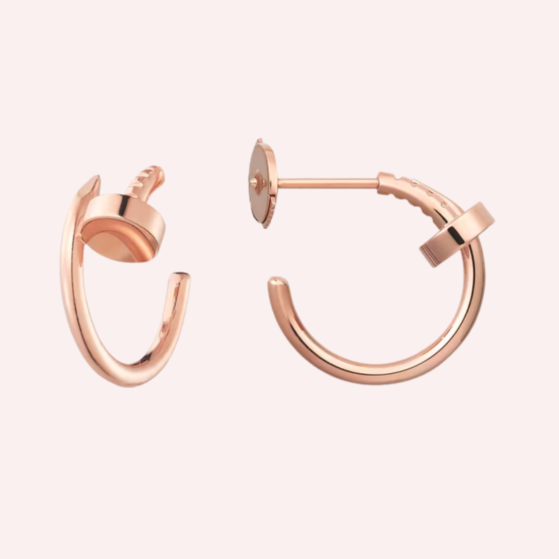 Pre-Owned Cartier Juste un Clou Small Hoop Earrings