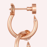 Pre-Owned Cartier Juste un Clou Double Diamond Earring