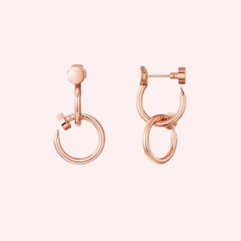 Pre-Owned Cartier Juste un Clou Double Earrings