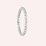 Pre-Owned Cartier Lignes Essentielles Bracelet in Platinum with Brilliant-Cut Diamonds - Image 2