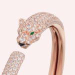 Pre-Owned Cartier Panthère de Cartier Bracelet, Small Model, Full Pavé, Rose Gold