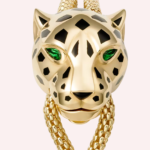 Pre-Owned Cartier Panthère de Cartier Bracelet on Chain, Diamonds, Yellow Gold - Image 2