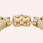 Pre-Owned Cartier Panthère de Cartier Bracelet, Full Pavé, Yellow Gold - Image 2