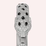Pre-Owned Cartier Panthère de Cartier Articulated Bracelet, Full Pavé, White Gold