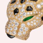 Pre-Owned Cartier Panthère de Cartier Bracelet, Full Pavé, Yellow Gold - Image 2