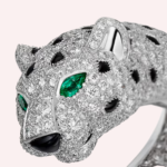 Pre-Owned Cartier Panthère de Cartier Bracelet, Full Pavé, White Gold - Image 2