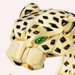 Pre-Owned Cartier Panthère de Cartier Cuff Bracelet, Onyx, Yellow Gold - Image 3