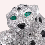 Pre-Owned Cartier Panthère de Cartier Bracelet, Full Pavé, White Gold - Image 2