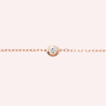 Pre-Owned Cartier d’Amour Medium Diamond Bracelet in 18K Rose Gold - Image 3