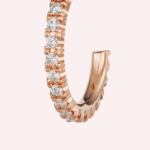 Pre-Owned Cartier Étincelle de Cartier Pavé Hoop Earrings