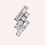 Pre-Owned Cartier Réflection de Cartier Diamond Earrings, Small Model, 18K White Gold - Image 2