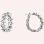 Pre-Owned Cartier Réflection de Cartier Diamond Earrings in 18K White Gold - Image 2