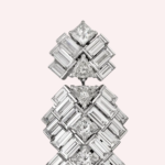 Pre-Owned Cartier Réflection de Cartier High Jewelry Diamond Earrings in 18K White Gold - Image 3