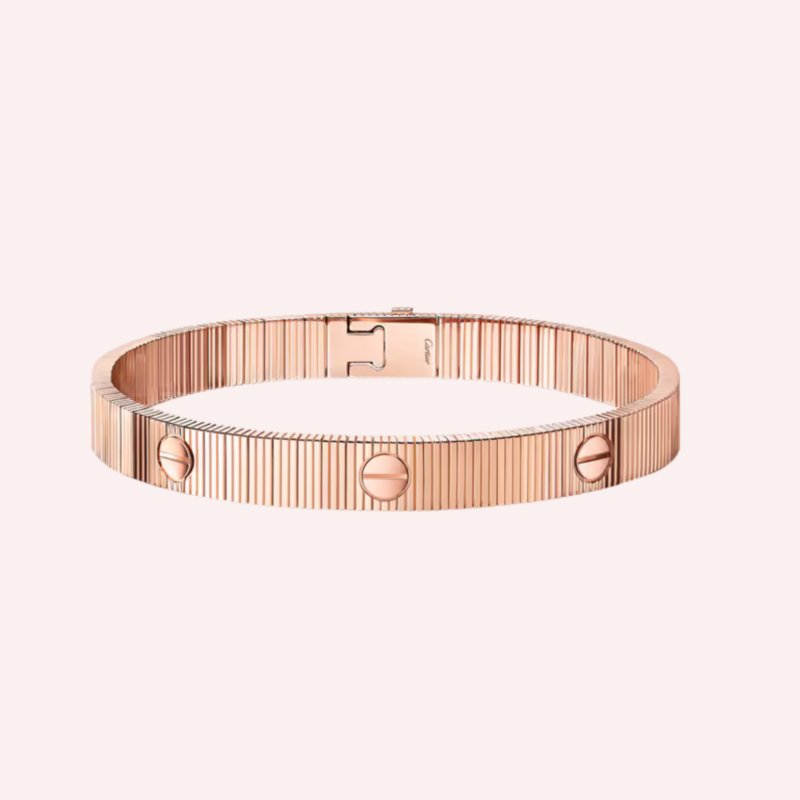 Pre-Owned Cartier LOVE Unlimited Flexible Bracelet in Rose Gold
