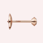 Pre-Owned Cartier d’Amour Diamond Stud Earrings, Small Model, 18K Rose Gold - Image 3
