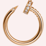 Pre-Owned Cartier Juste un Clou Diamond Pendant in 18K Rose Gold - Image 2