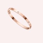 Pre-Owned Cartier LOVE Medium Model Bracelet in Rose Gold - Image 2