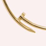 Pre-Owned Cartier Juste un Clou Torque Necklace, Classic Model, 18K Yellow Gold - Image 2