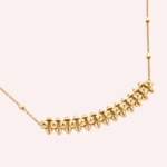 Pre-Owned Clash de Cartier Necklace, Small Model, 18K Yellow Gold - Image 2