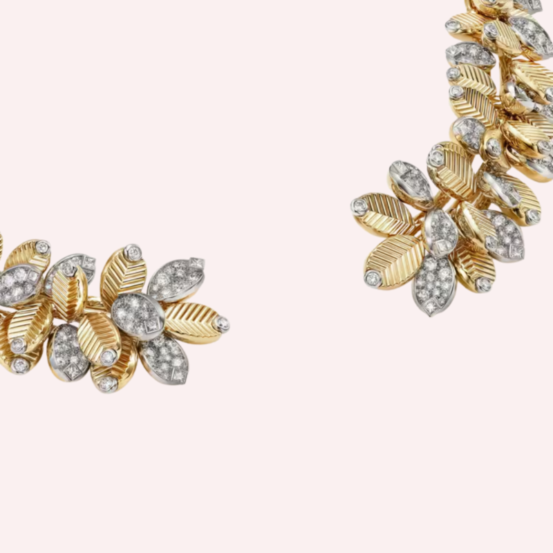 Pre-Owned Grain de Café Brooch