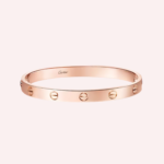 Pre-Owned Cartier LOVE Classic Model Bracelet in Rose Gold