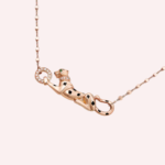 Pre-Owned Panthère de Cartier Pendant Necklace with Diamonds, 18K Rose Gold - Image 2