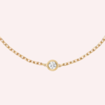 Pre-Owned Cartier d’Amour Small Diamond Bracelet in 18K Yellow Gold - Image 4