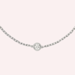 Pre-Owned Cartier d’Amour Mini Diamond Bracelet in 18K White Gold - Image 4