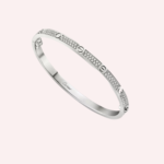 Pre-Owned Cartier LOVE Small Model Pavé Bracelet in White Gold with Diamonds - Image 2