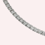 Pre-Owned Essential Lines Necklace, Brilliant-Cut Diamonds, 18K White Gold - Image 2