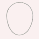 Pre-Owned Lignes Essentielles Necklace, Brilliant-Cut Diamonds, Platinum - Image 3