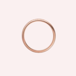 Pre-Owned Cartier C de Cartier Wedding Band in 18K Rose Gold – 3 mm - Image 3
