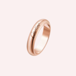 Pre-Owned Cartier C de Cartier Wedding Band in 18K Rose Gold – 4 mm - Image 3