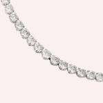 Pre-Owned Lignes Essentielles Necklace, Brilliant-Cut Diamonds, Platinum - Image 3
