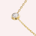 Pre-Owned Cartier d’Amour Brilliant-Cut Diamond Pendant Necklace – Large Model, 18K Yellow Gold - Image 3