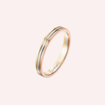 Pre-Owned Cartier Vendôme Louis Cartier Wedding Band in 18K Gold – 2.5 mm - Image 3