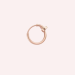 Pre-Owned Cartier Juste un Clou Mini Model Single Hoop Earring in 18K Rose Gold - Image 3