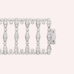 Pre-Owned Pluie de Cartier Bracelet in White Gold with Diamonds - Image 3