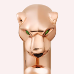 Pre-Owned Cartier Panthère de Cartier Small Model Ring in 18K Rose Gold with Onyx and Tsavorite Garnets - Image 2