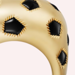 Pre-Owned Panthère de Cartier Ring in 18K Yellow Gold with Onyx - Image 2