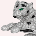 Pre-Owned Panthère de Cartier Pavé Diamond Ring in 18K White Gold - Image 3