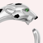 Pre-Owned Panthère de Cartier Medium Model Ring in 18K White Gold - Image 2