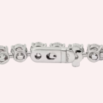 Pre-Owned Cartier Lignes Essentielles Bracelet in Platinum with Brilliant-Cut Diamonds - Image 3