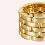 Pre-Owned Maillon Panthère de Cartier Five-Row Ring - Image 3