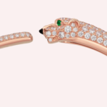 Pre-Owned Cartier Panthère de Cartier Bracelet, Small Model, Full Pavé, Rose Gold - Image 3